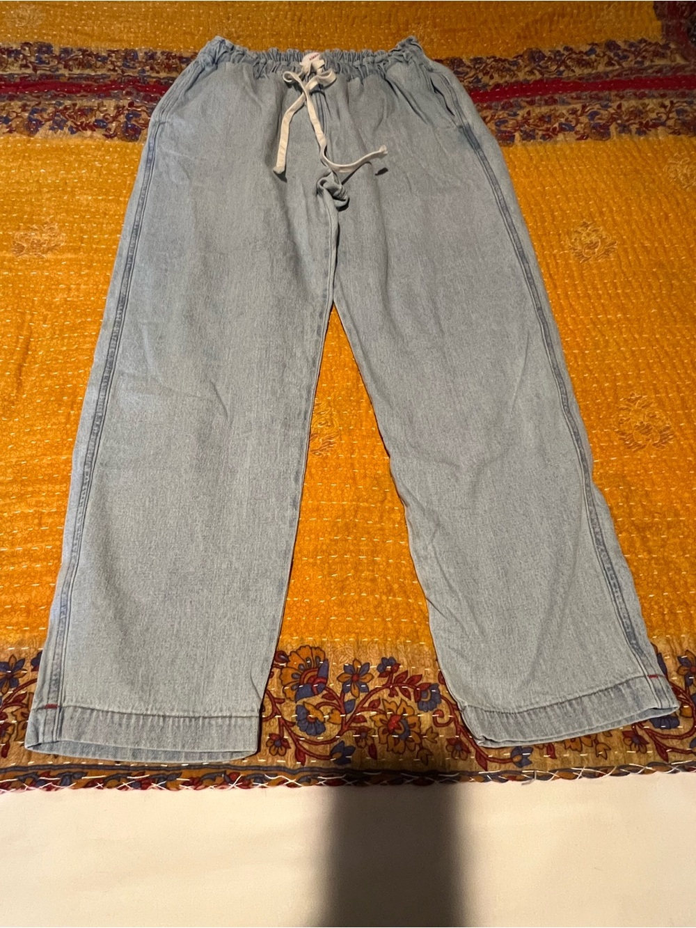 Light Blue women’s  Drawstring Jeans